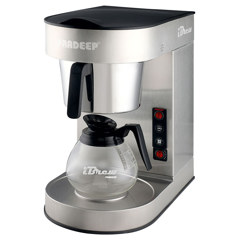 Coffee Brewer with Glass Container